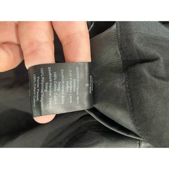 Zadig & Voltaire Volta Cuir Leather Jacket in Black - Picture 11 of 12